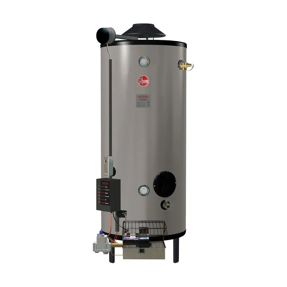100 Gal. 270K BTU Commercial Universal Heavy-Duty Low NOx (LN) Natural Gas ASME Tank Water Heater