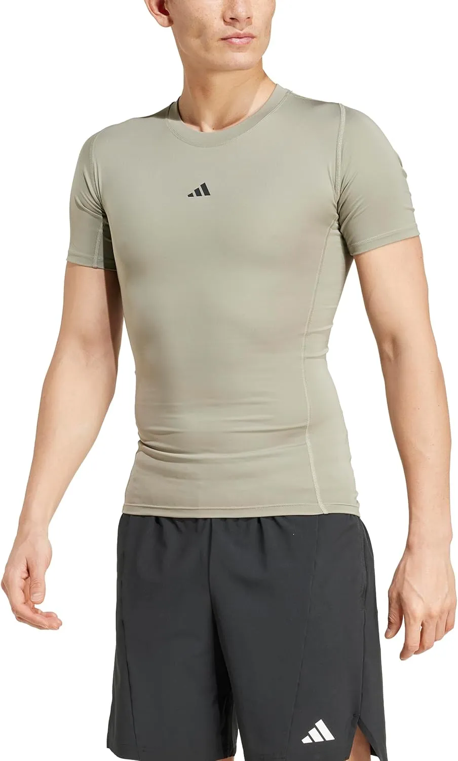 adidas Men's Size Techfit Compression Training T-Shirt