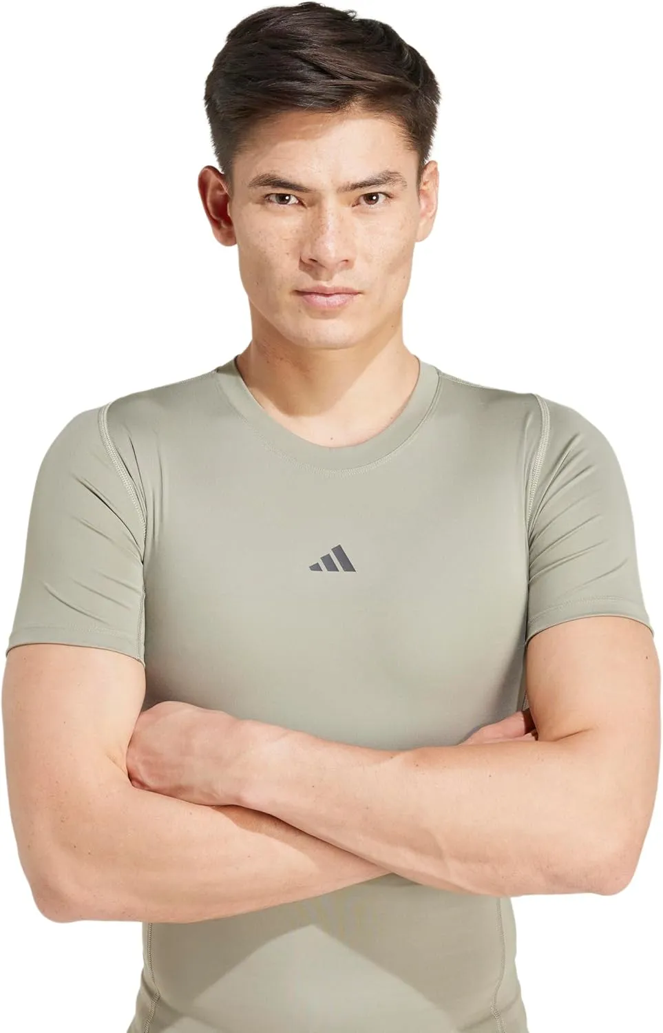 adidas Men's Size Techfit Compression Training T-Shirt