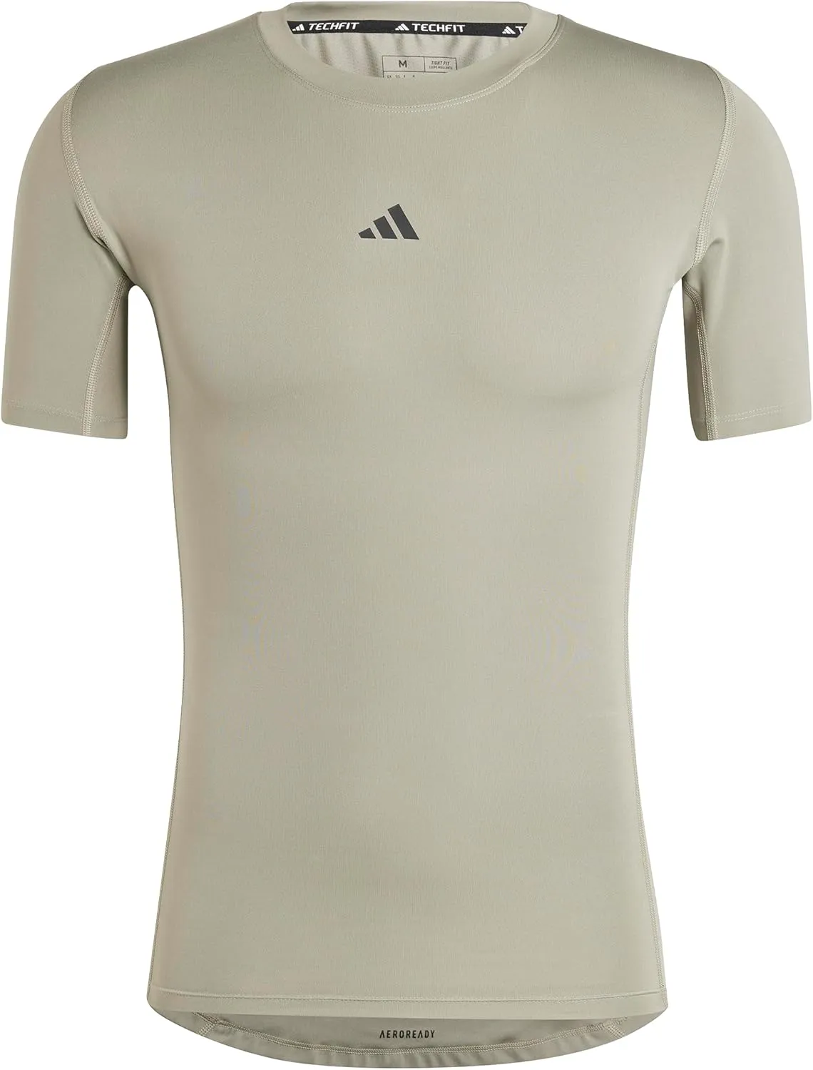 adidas Men's Size Techfit Compression Training T-Shirt