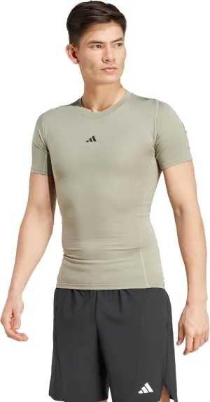 adidas Men's Size Techfit Compression Training T-Shirt
