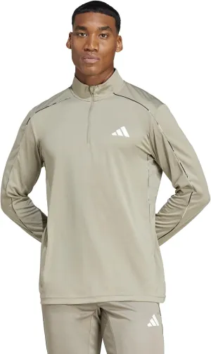 adidas Men's Train Essentials Camouflage Quarter-Zip Sweatshirt