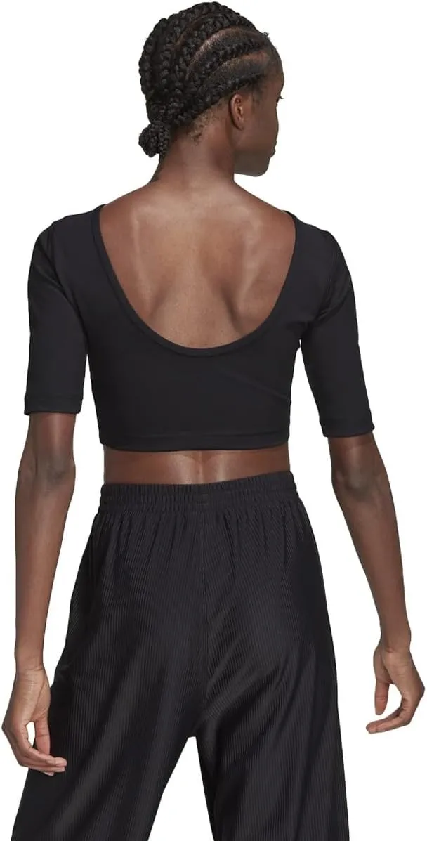 adidas Women's Studio Open Back Top