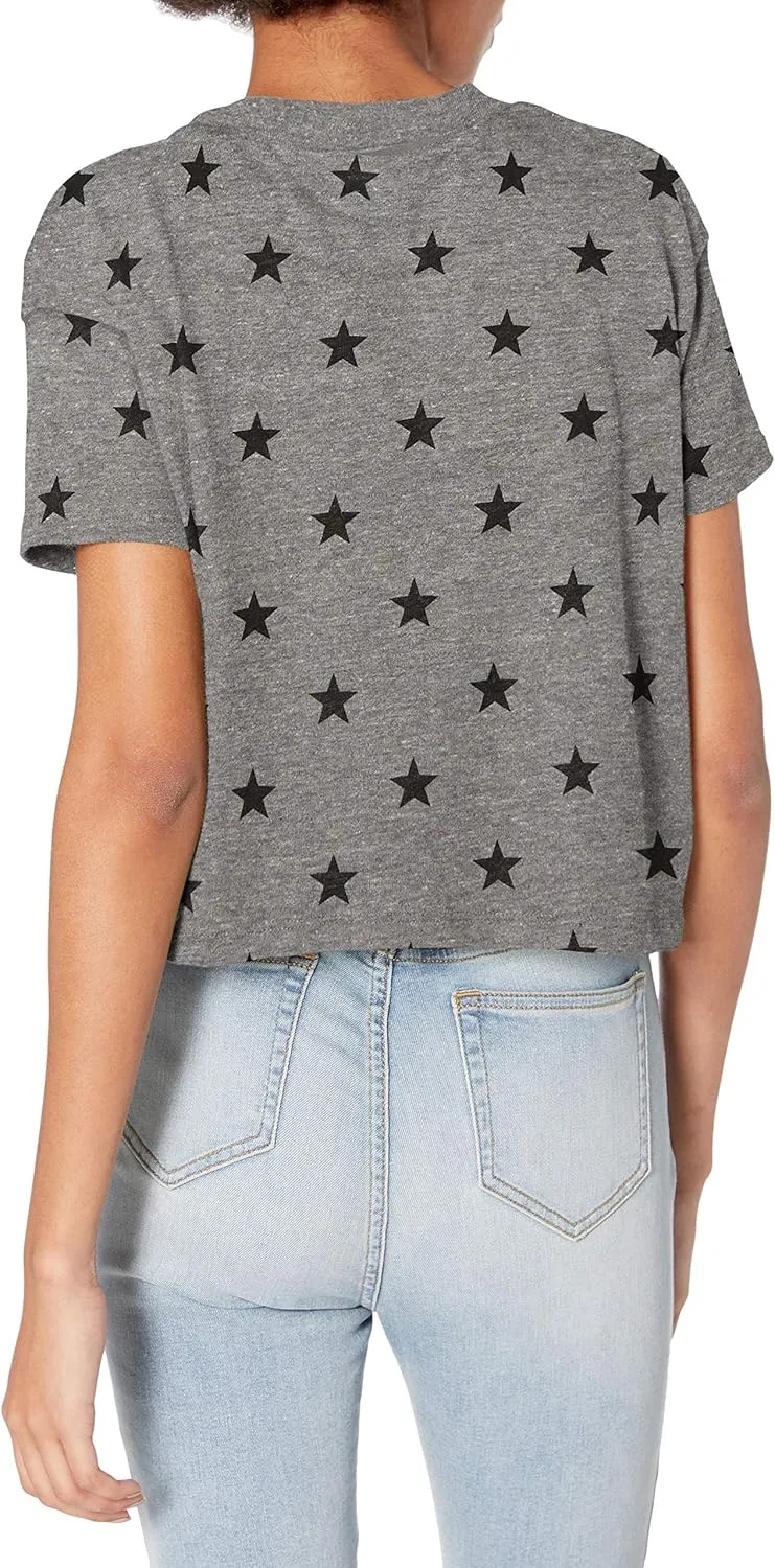 Alternative Women's Cropped T shirt, Headliner Vintage Cropped Tee