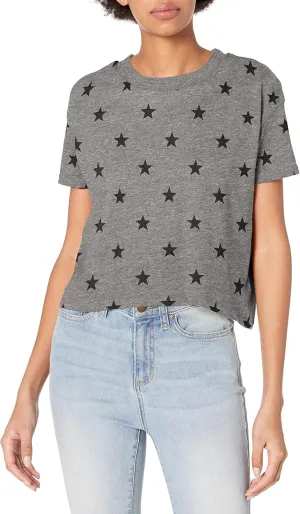 Alternative Women's Cropped T shirt, Headliner Vintage Cropped Tee