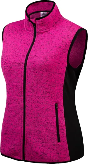 ANIVIVO Golf Vests for Women Thermal Sleeveless Vests Outerwear with Pockets& Women Fleece Vest Lightweight
