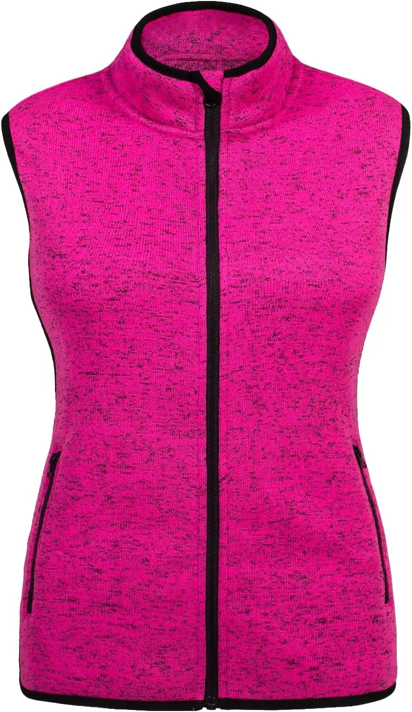 ANIVIVO Golf Vests for Women Thermal Sleeveless Vests Outerwear with Pockets& Women Fleece Vest Lightweight
