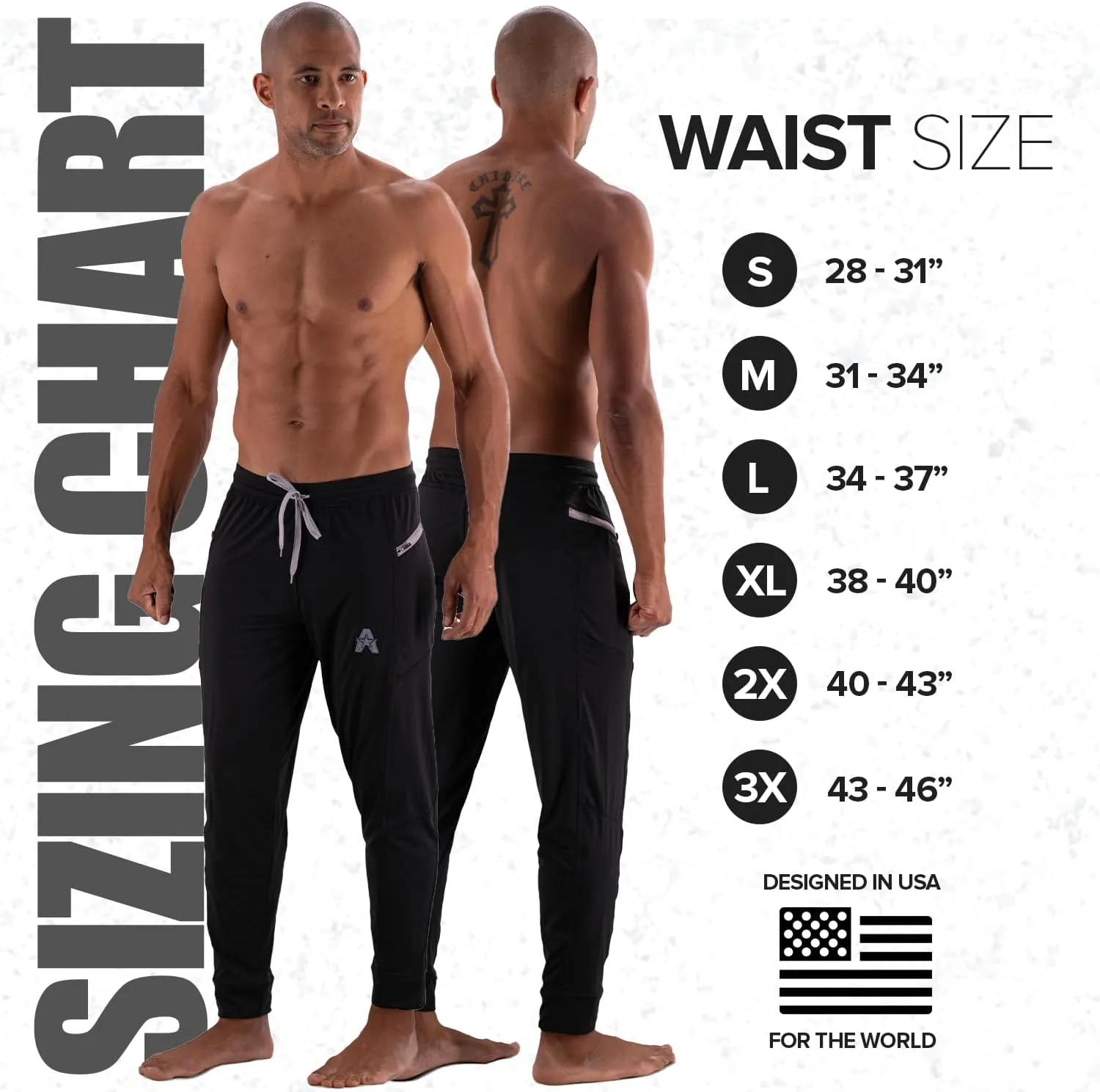 Anthem Athletics Men's Joggers Sweatpants Training Pants - Dominance Hyperflex Solstice