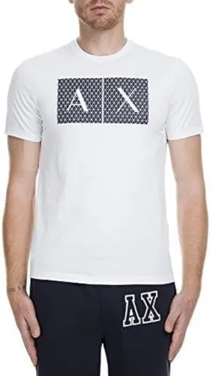 Armani Exchange Men's Crew Neck Logo Tee T Shirt