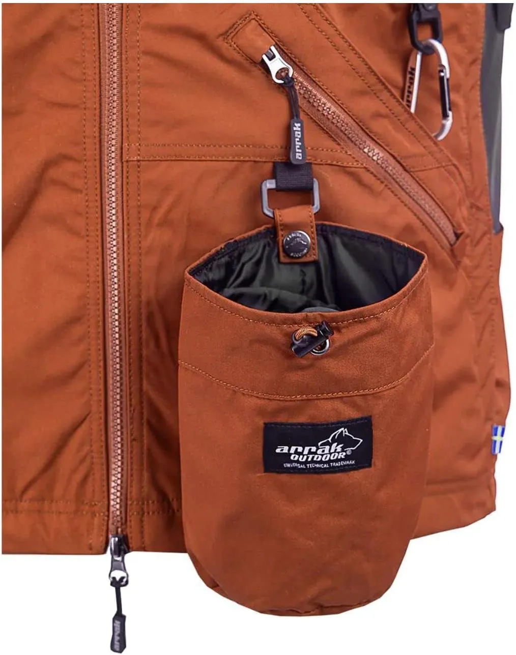 ARRAK OUTDOOR COMPETITION Men Vest Vest Dog Owner, Trainers, Handlers Rugged Breathable 8 Pockets Mesh Lined