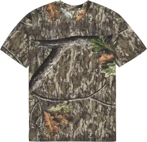 Authentic Realtree and Mossy Oak Camouflage Crewneck Unisex Adult Short Sleeve Tee Shirt