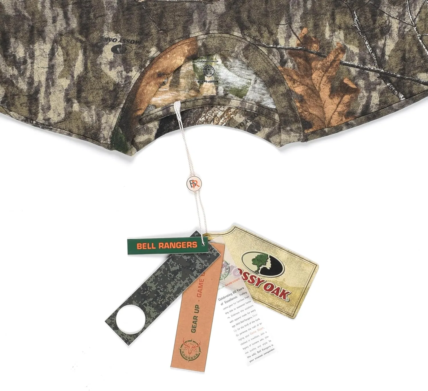 Authentic Realtree and Mossy Oak Camouflage Crewneck Unisex Adult Short Sleeve Tee Shirt
