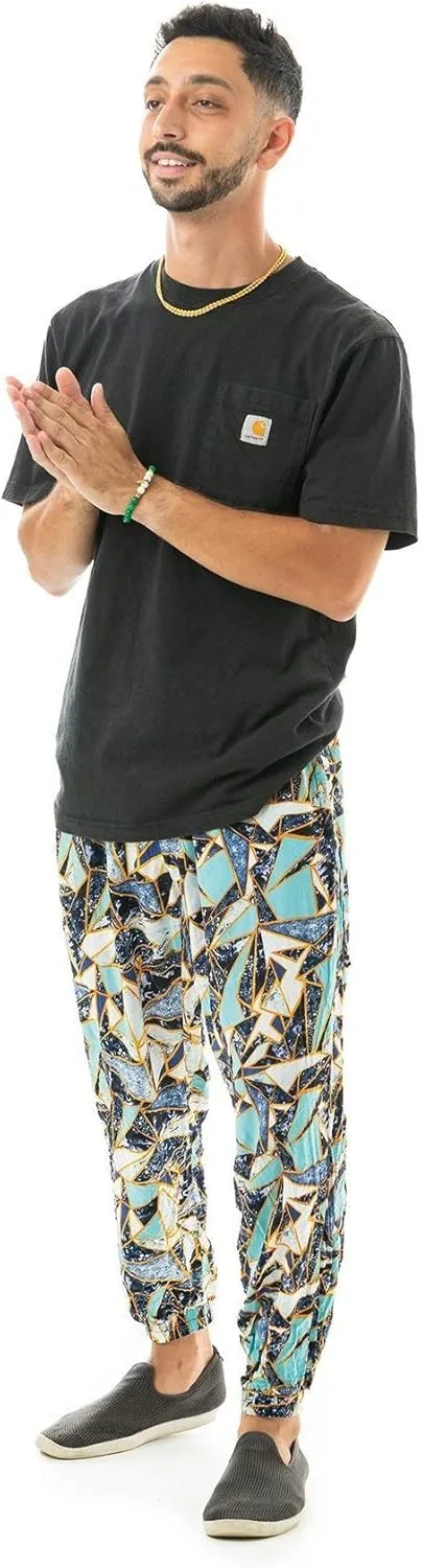 Buddha Pants Miami Jogger Harem Pants  Unisex Cotton Joggers with Pockets  Tapered, Casual for Yoga, Gym & Lounge Wear