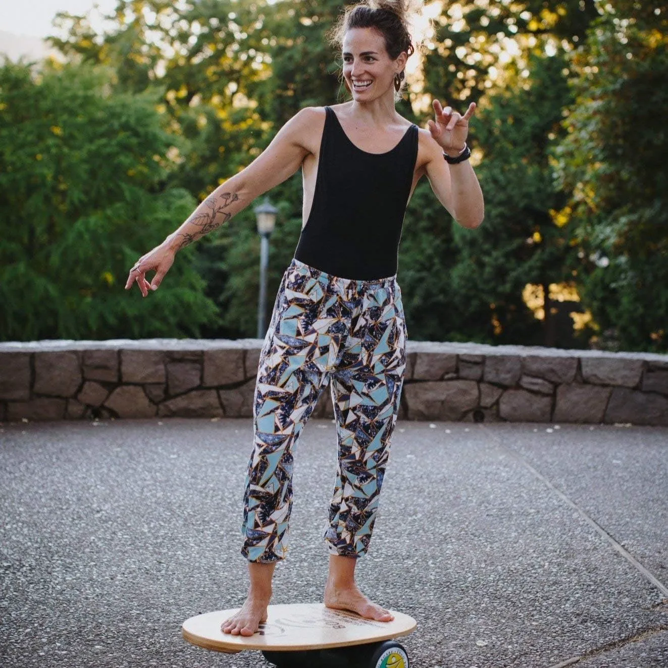 Buddha Pants Miami Jogger Harem Pants  Unisex Cotton Joggers with Pockets  Tapered, Casual for Yoga, Gym & Lounge Wear