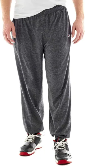 Champion Men's Big & Tall Closed Bottom Jersey Pants