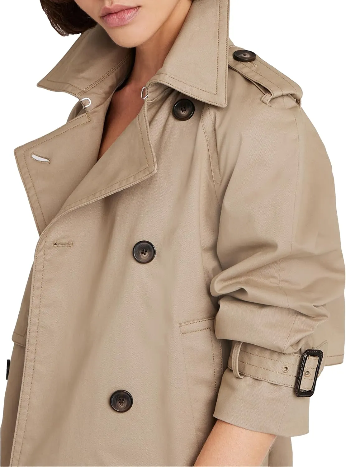 Club Monaco Women's Cropped Trench