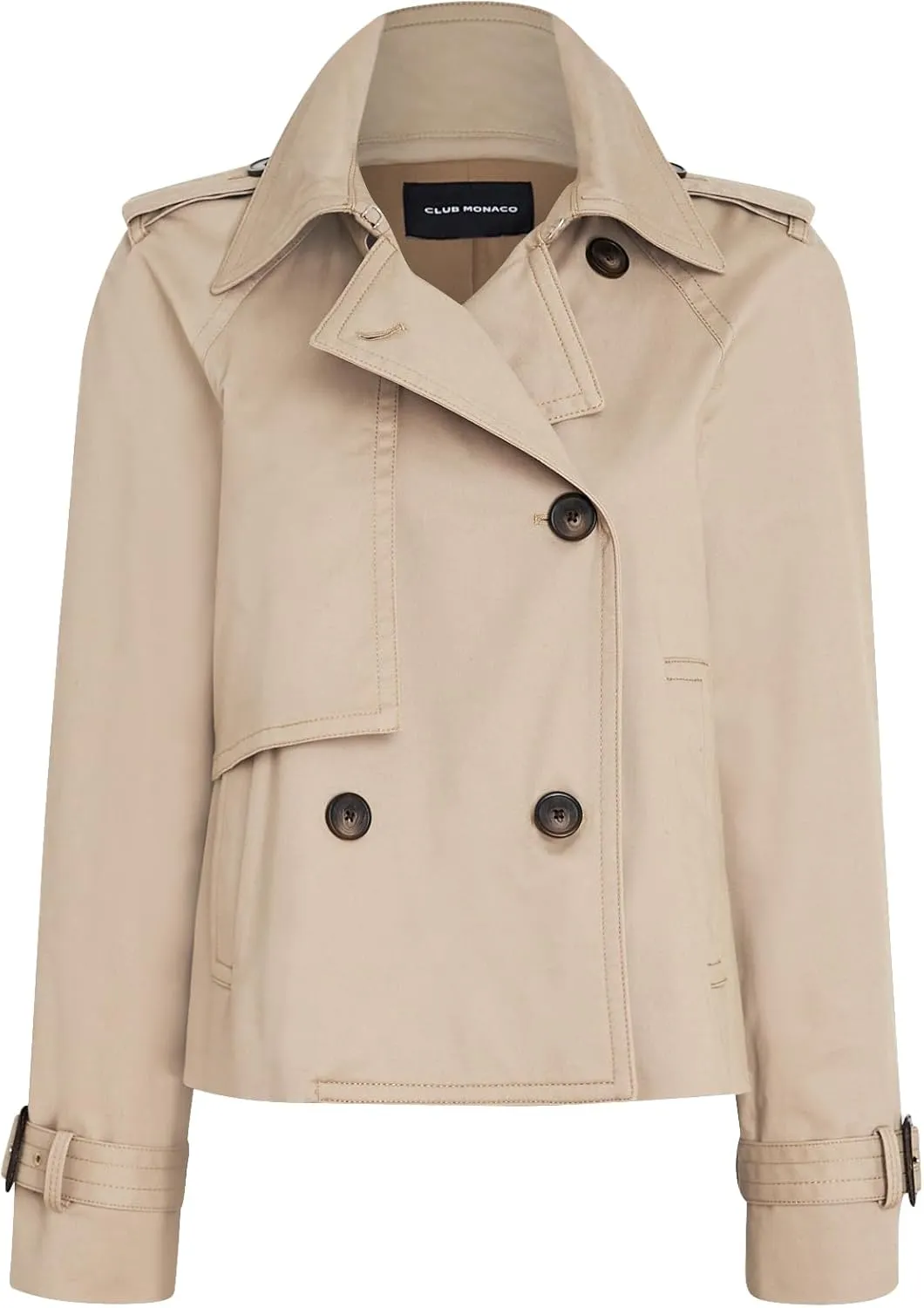 Club Monaco Women's Cropped Trench