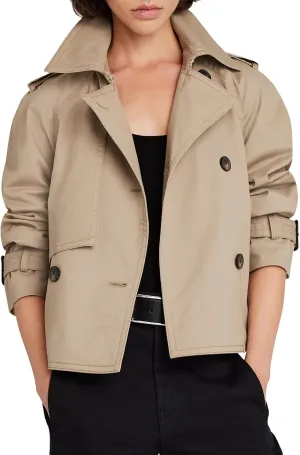 Club Monaco Women's Cropped Trench