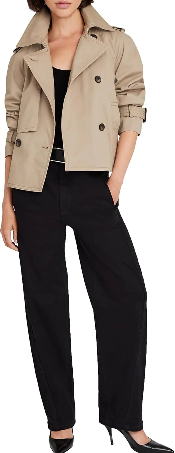 Club Monaco Women's Cropped Trench