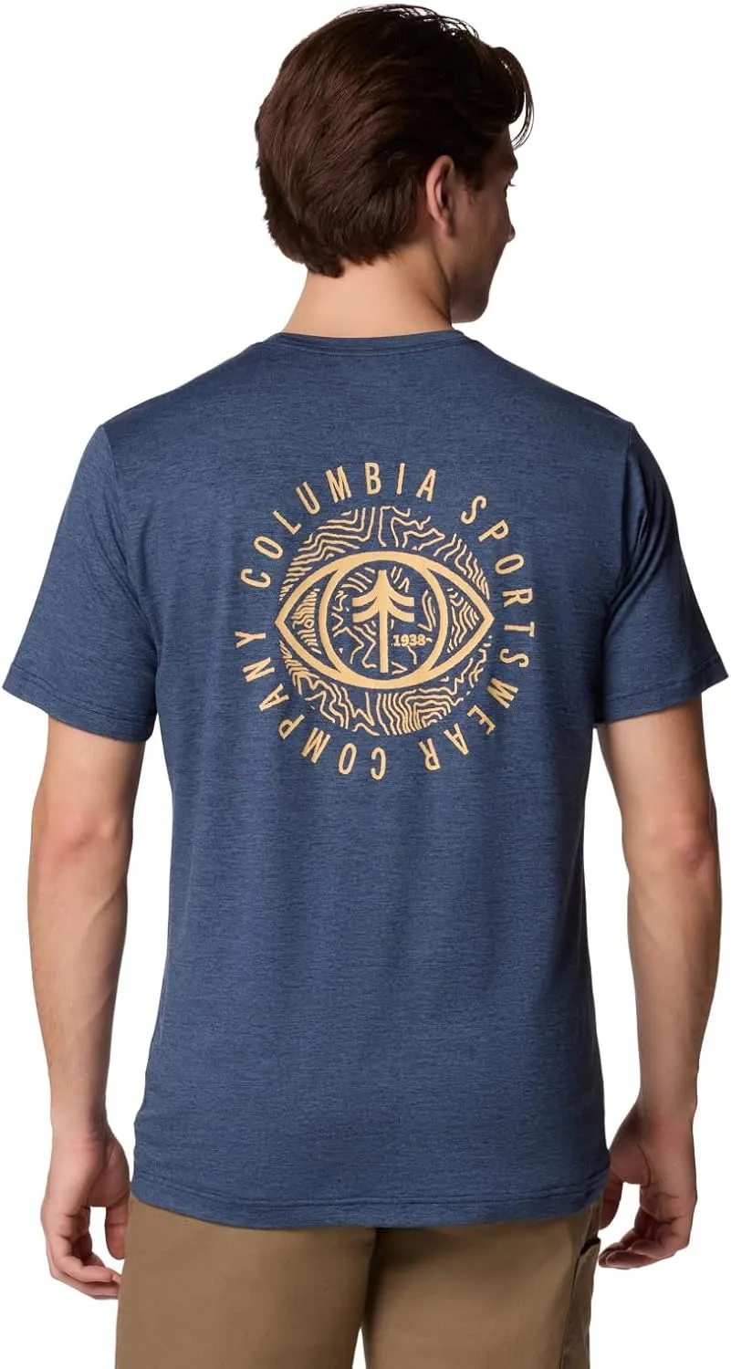 Columbia Men's Kwick Hike Back Graphic Short Sleeve Tee