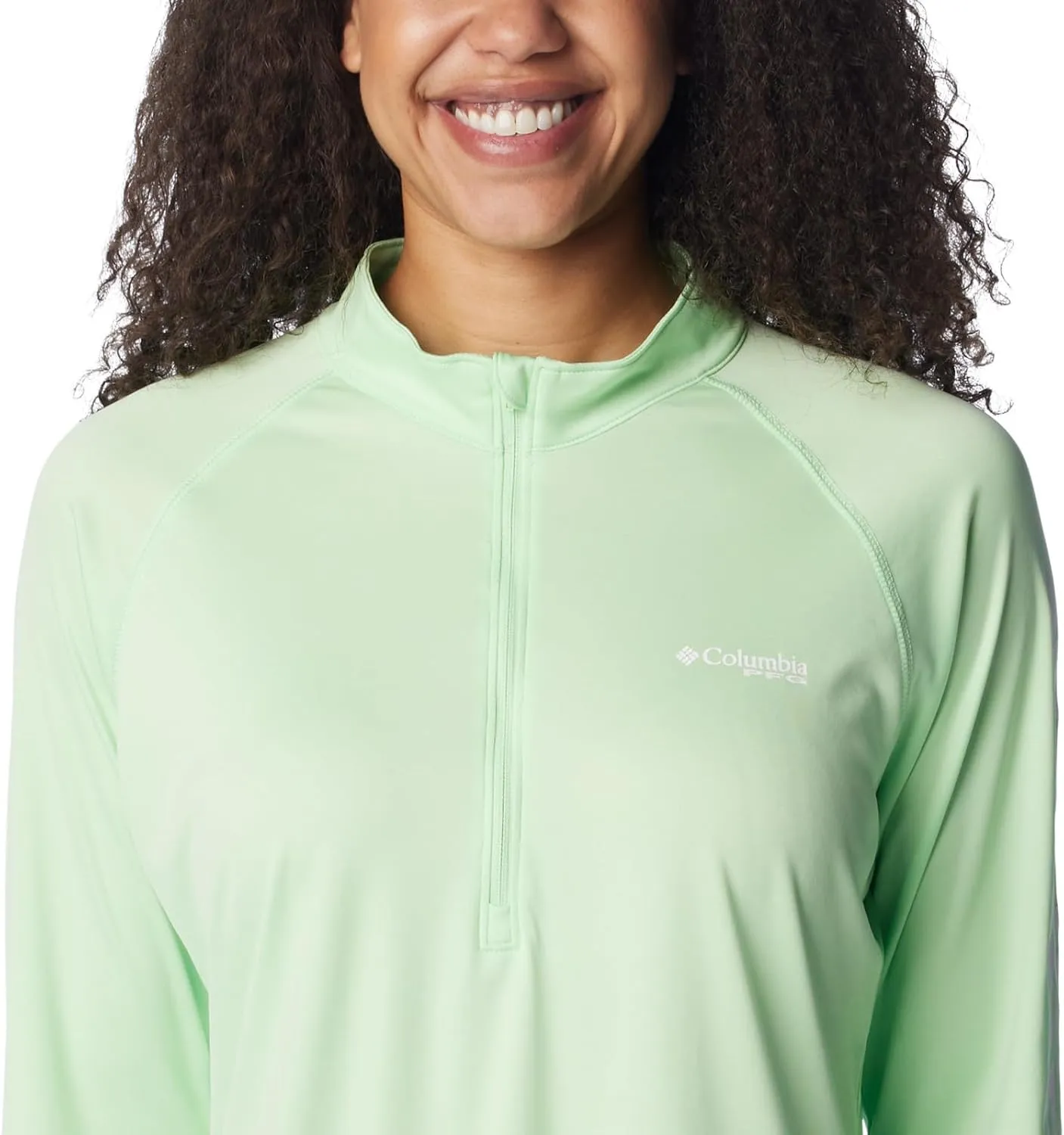 Columbia Women's Discontinued PFG Tidal Tee 1/4 Zip