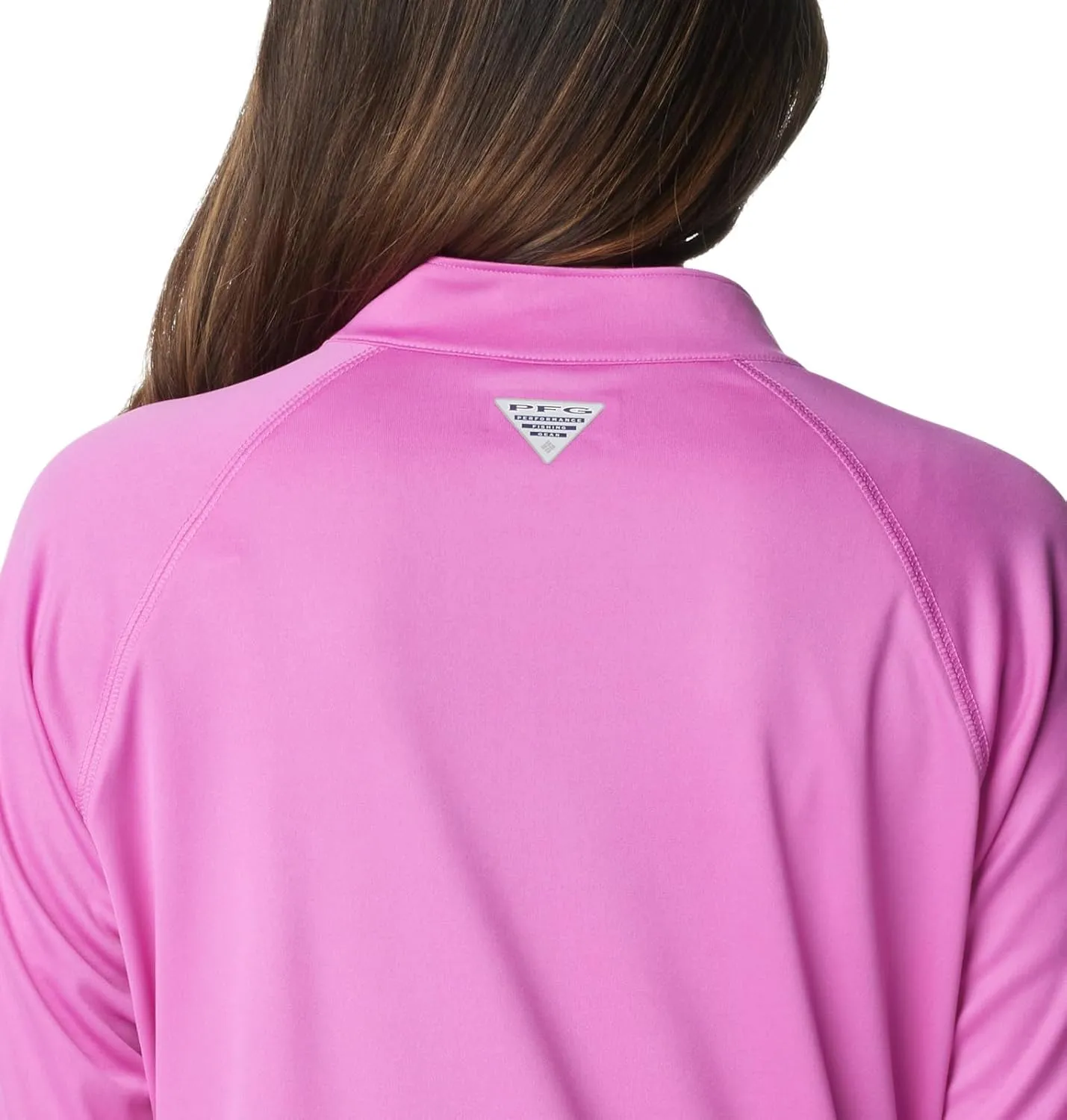 Columbia Women's Discontinued PFG Tidal Tee 1/4 Zip