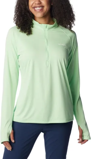 Columbia Women's Discontinued PFG Tidal Tee 1/4 Zip