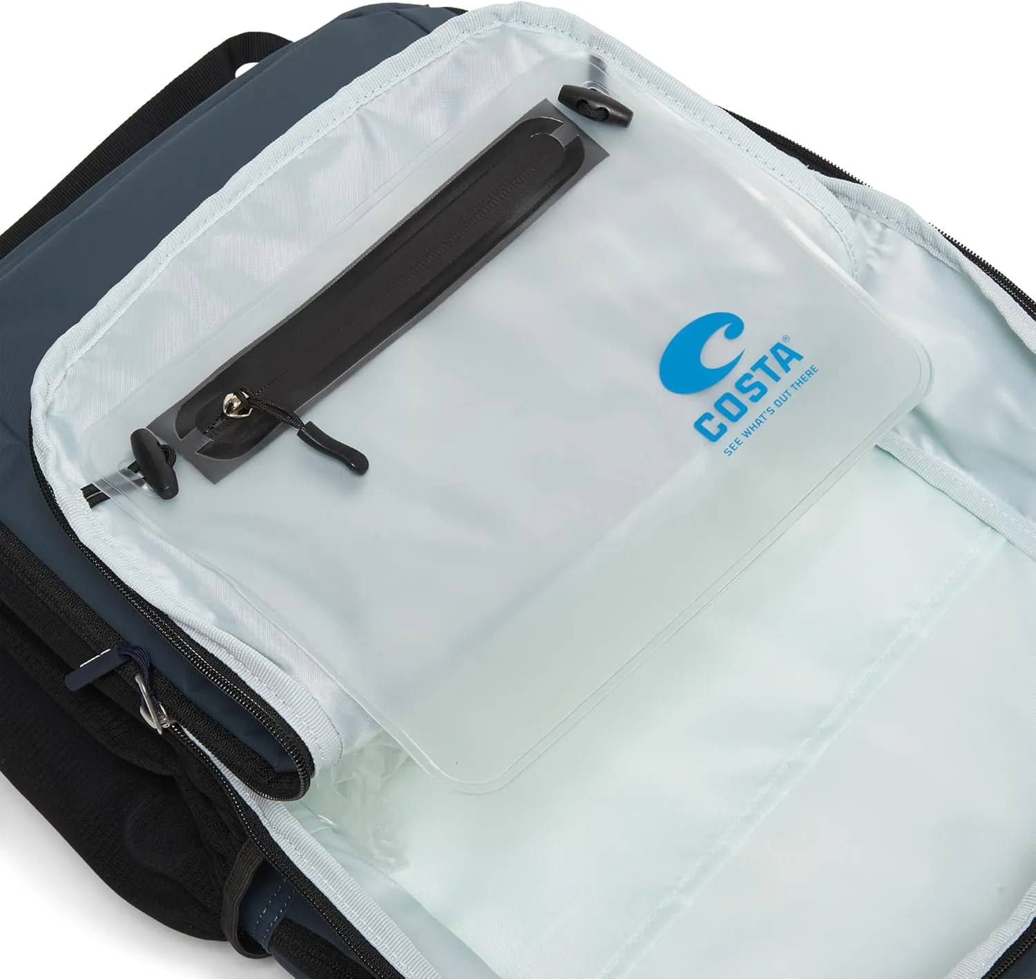 Costa Del Mar Mens Seeker 25L Backpack, Shark, One Size