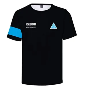 Detroit: Become Human T-shirt -  Fashion Pullover Short Sleeve Shirt