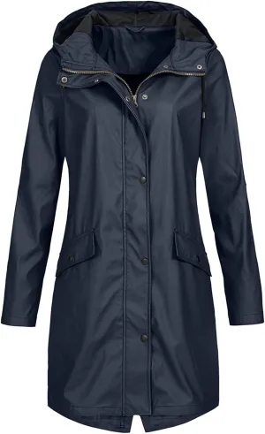 Double-Breasted Classic Lapel Overcoat Women Coat Rain Raincoat Women'S Coat Long Dress Jacket Coat for Women