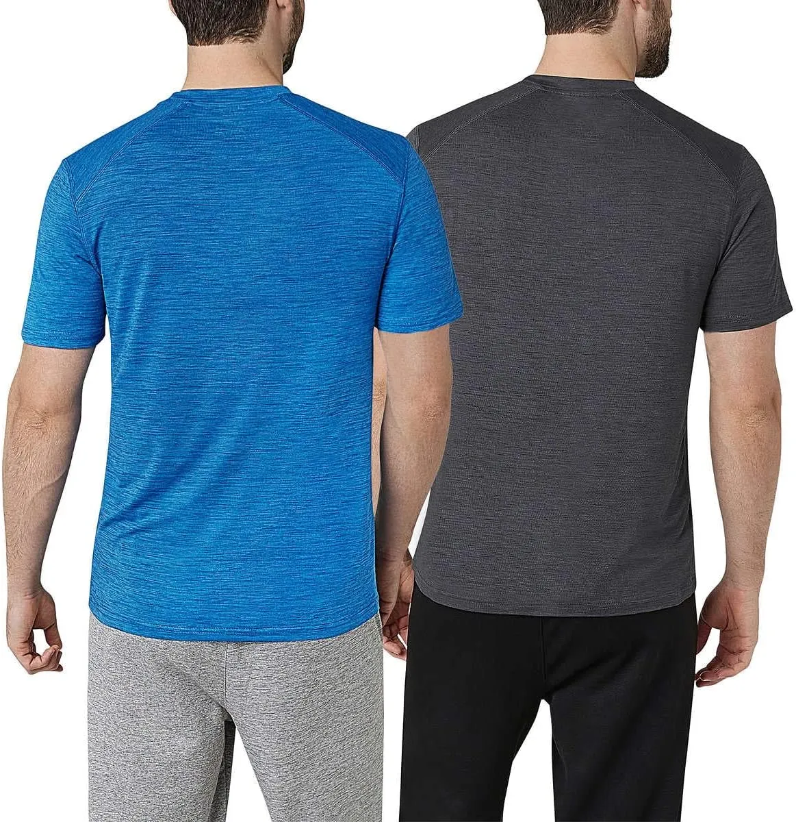 Eddie Bauer Mens Motion Tee T Shirts, 2 Pack Gifts for Him Mens Crew Neck Tshirts Shirts Half Sleeve Tshirt Men, Tee Shirts