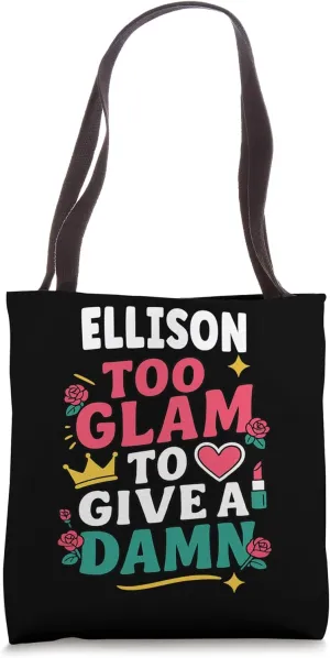ELLISON Personalized Women's Gift Custom ELLISON Tote Bag