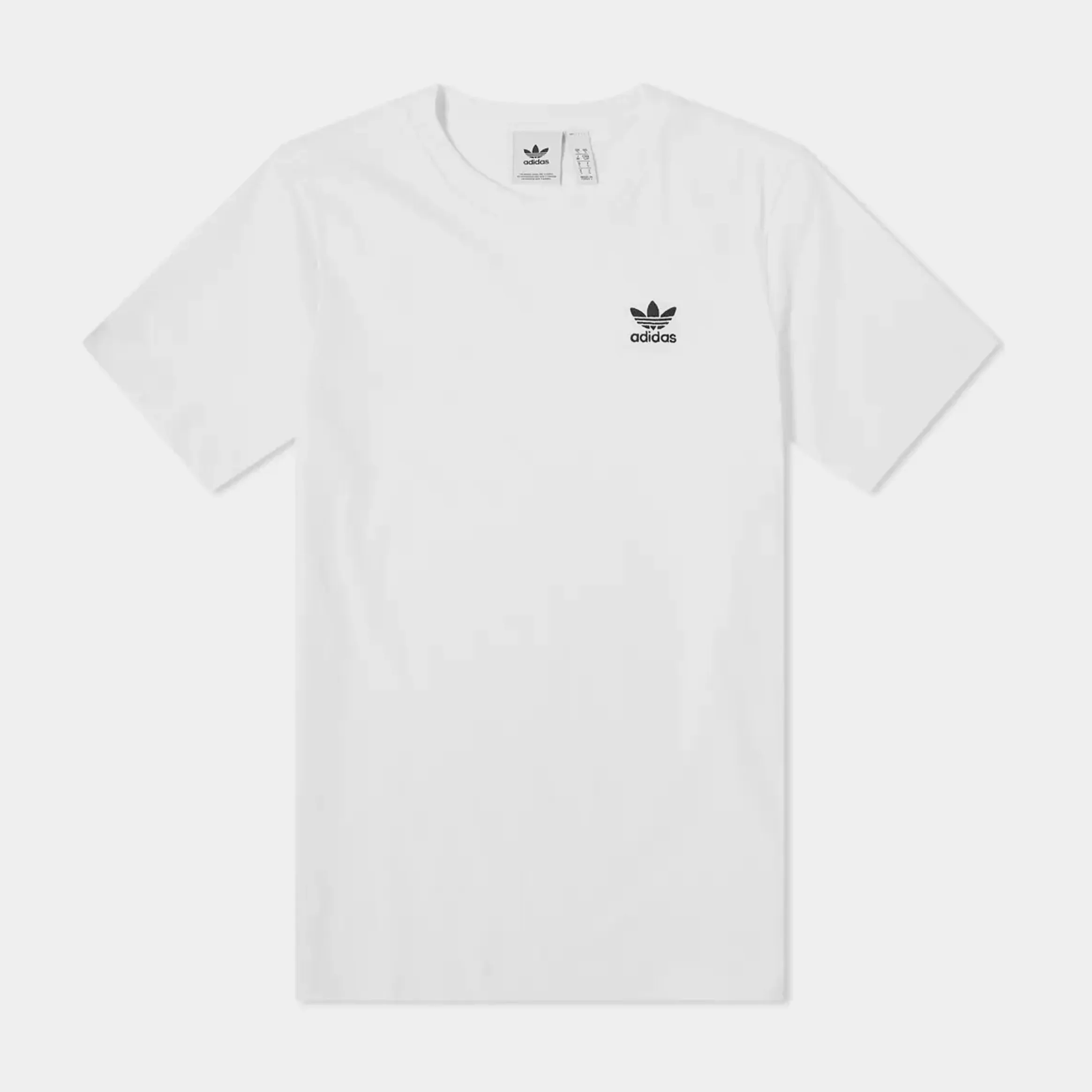 Essential Short Sleeve Tee Mens Tshirt (White)