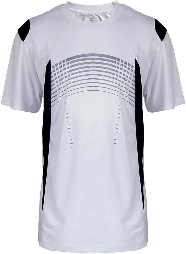 Facitisu Mens Short Sleeve Performance Shirt Lightweight Athletic Running Sport Tee Shirts S-3XL