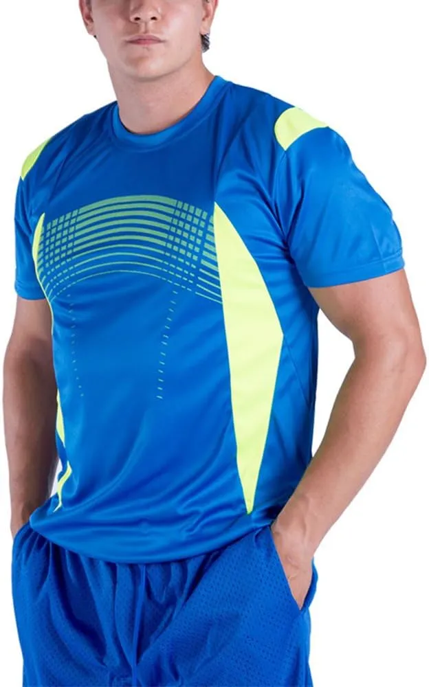 Facitisu Mens Short Sleeve Performance Shirt Lightweight Athletic Running Sport Tee Shirts S-3XL