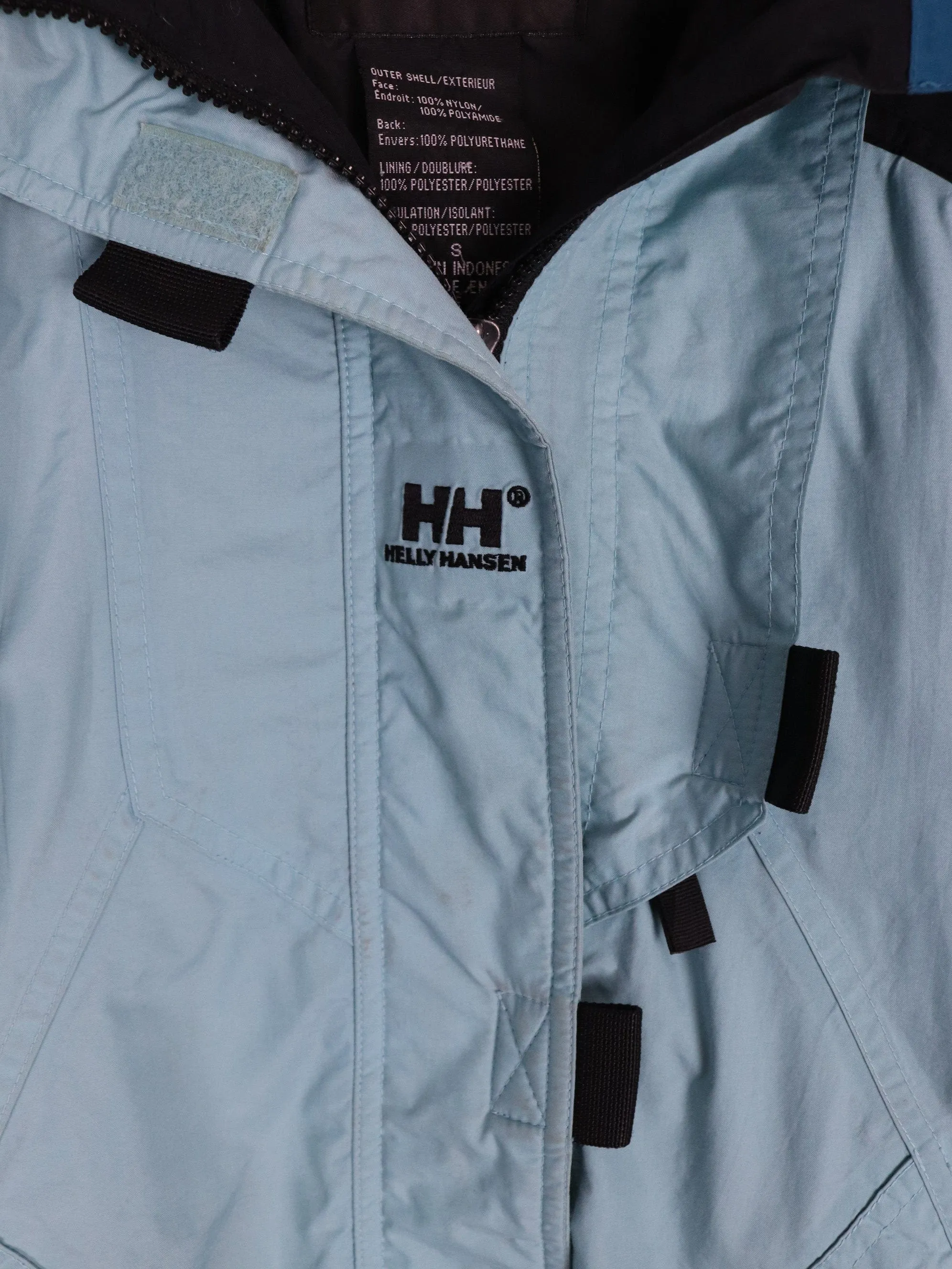 Helly Hansen Jacket Womens Small Blue Ski Coat Outdoors