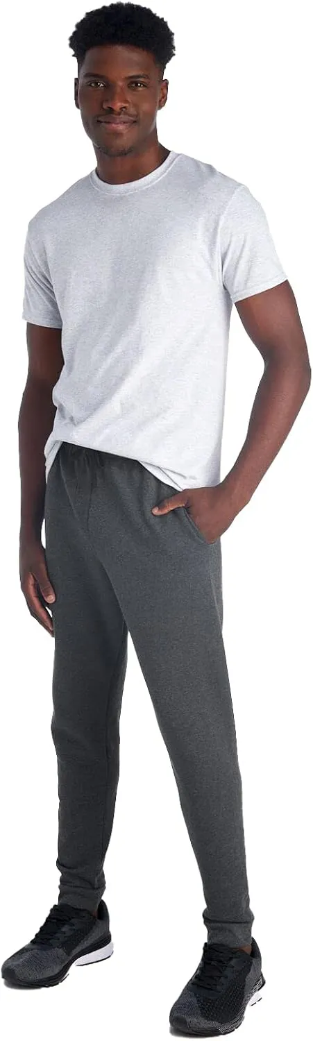 Jerzees Men's NuBlend Fleece Joggers & Sweatpants, Cotton Blend, Sizes S-3x
