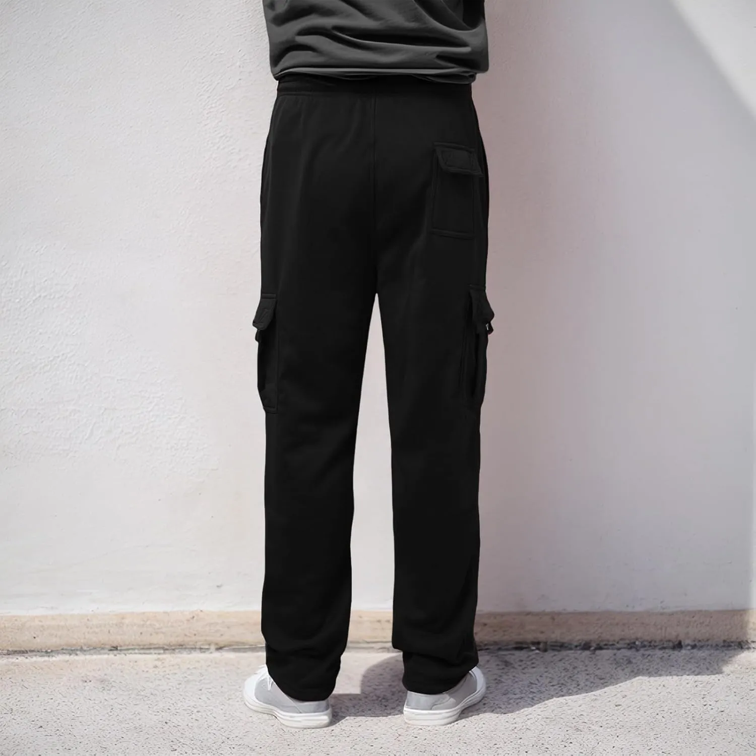 Joggers for Men Casual Solid Pants Leggings Trousers Tooling Multi-Pocket Men's Color Men's Pants Slim Fit Track