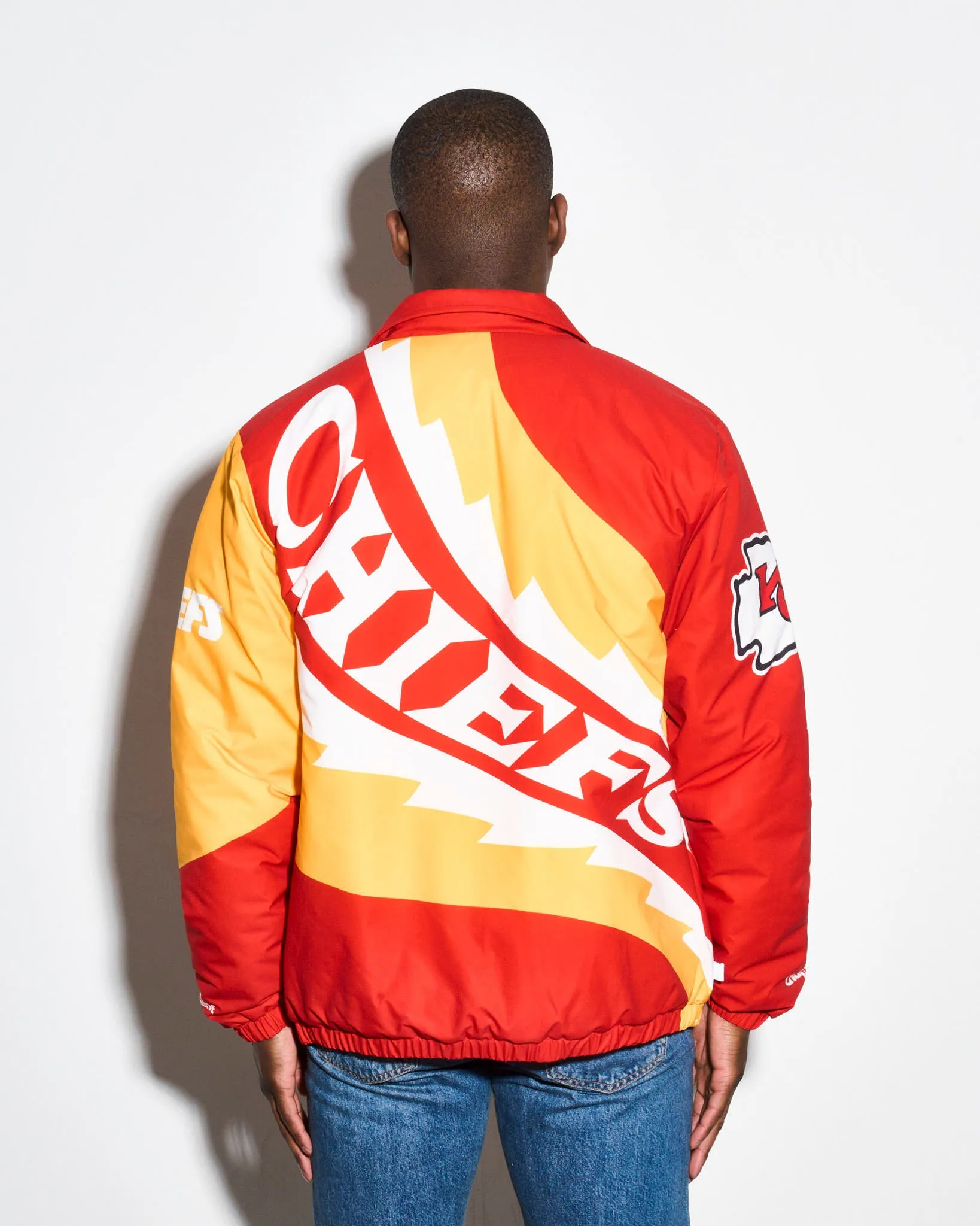 Kansas City Chiefs Saw Blade Quilted Puffer Jacket