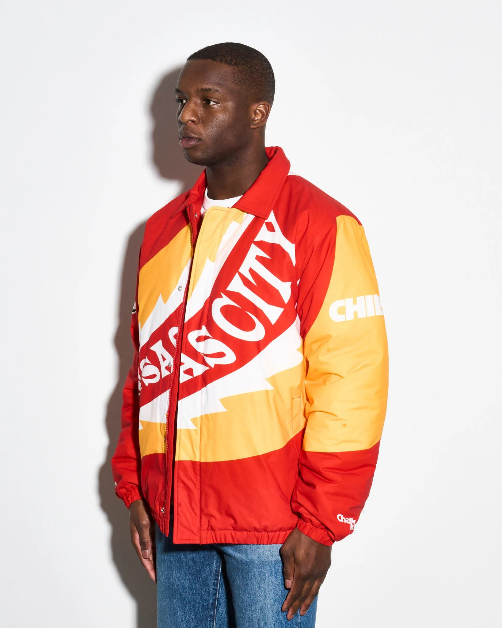Kansas City Chiefs Saw Blade Quilted Puffer Jacket