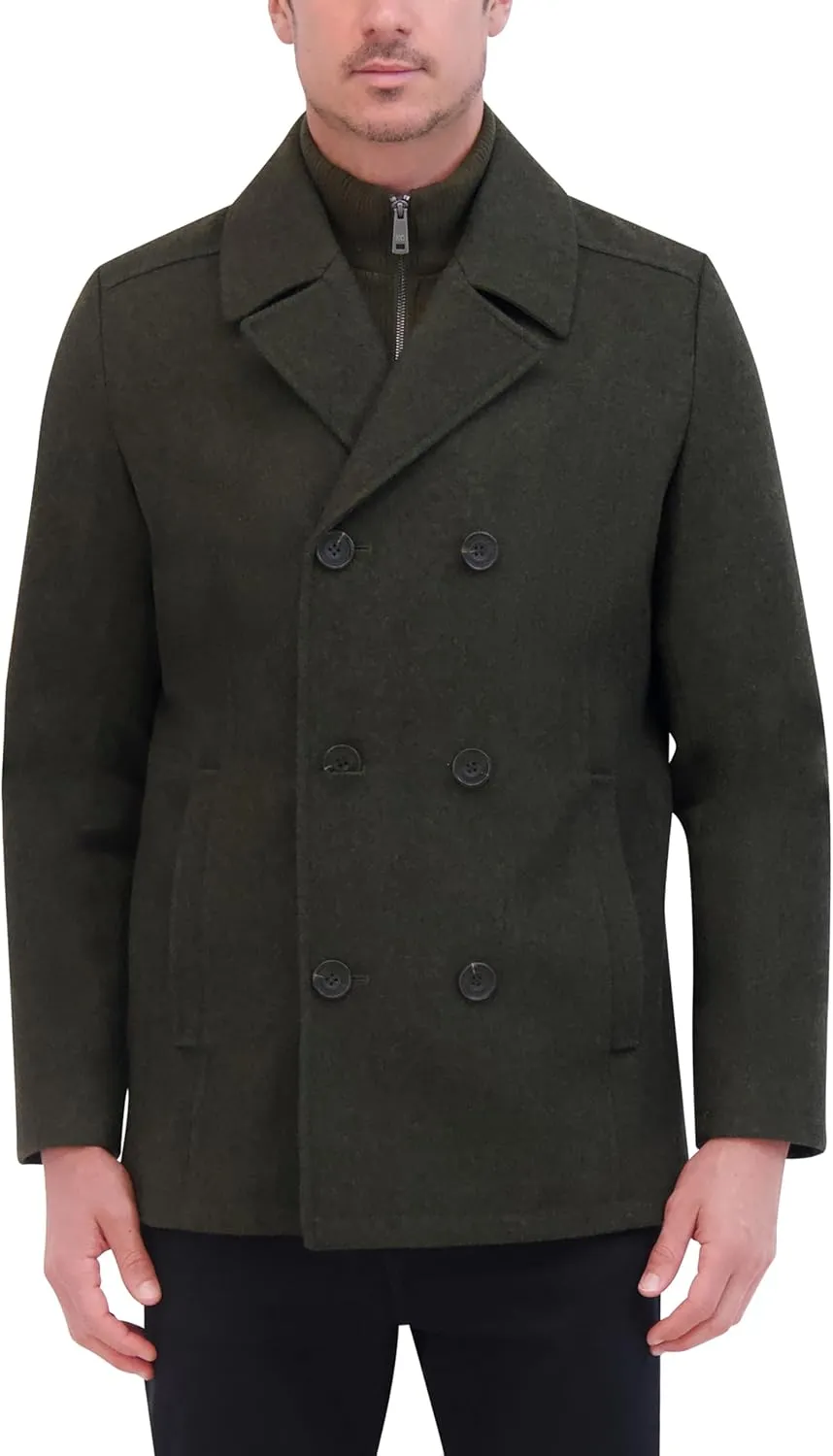 Kenneth Cole Men's Wool Top Coat