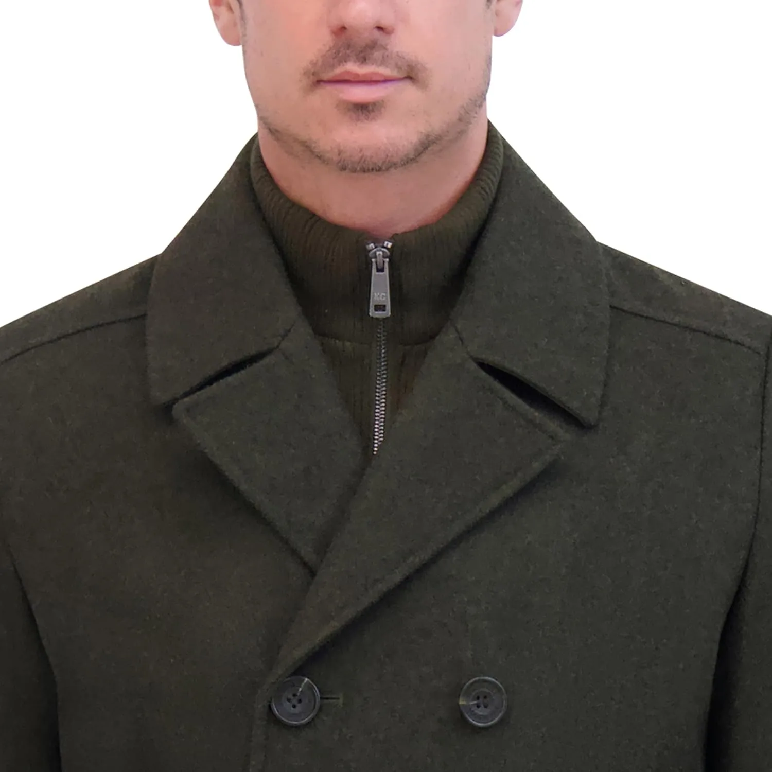 Kenneth Cole Men's Wool Top Coat