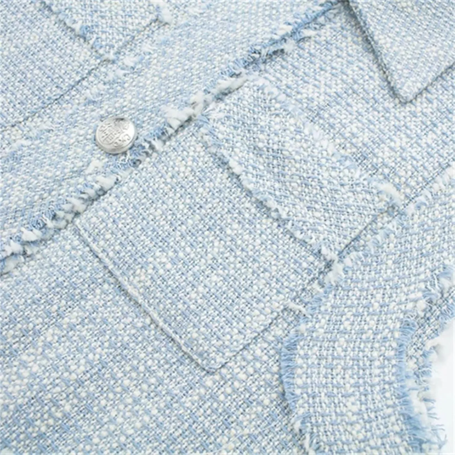 KEOMUD Women's Elegant Crop Vest Tops 2024 Vintage Lapel Button Down Tweed Waistcoats