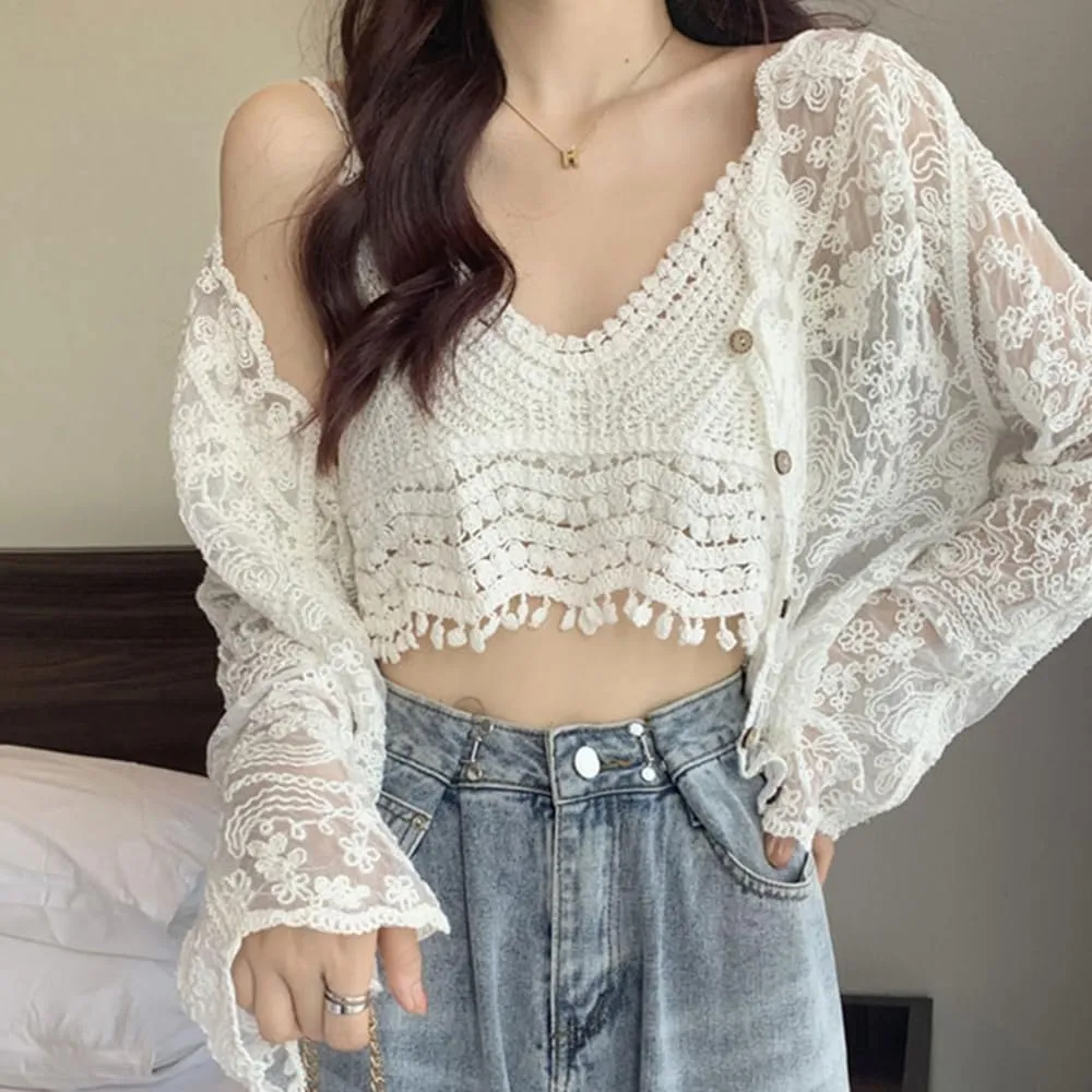 Knit Camisole Tank Top Spaghetti Strap Camisole V-Neck Sleeveless Top Summer Casual Undershirt for Women