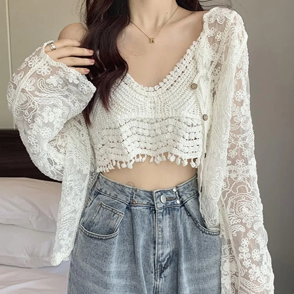 Knit Camisole Tank Top Spaghetti Strap Camisole V-Neck Sleeveless Top Summer Casual Undershirt for Women