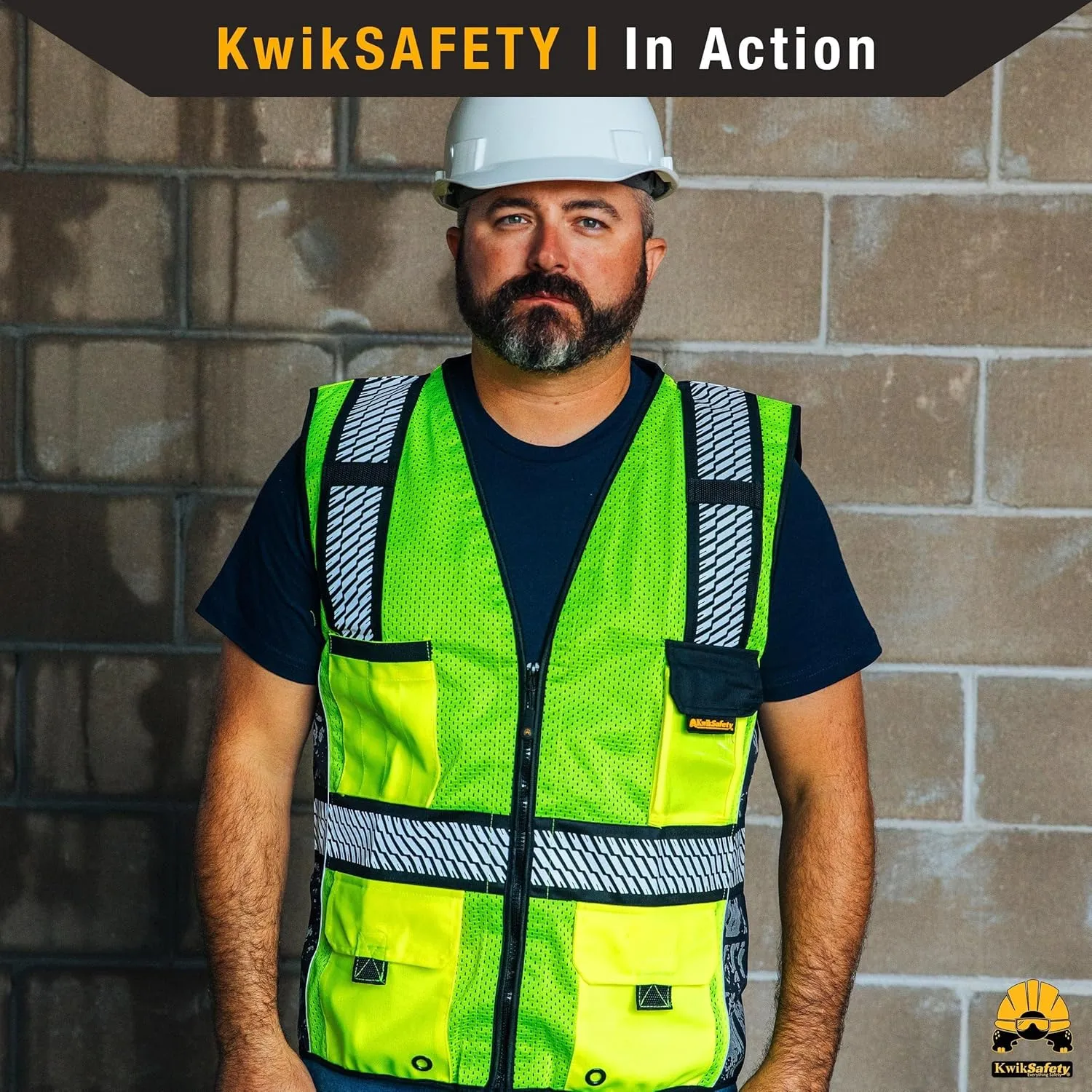 KwikSafety - Charlotte, NC - RoadBOSS Econ & Premium Safety Vest ANSI Tested OSHA