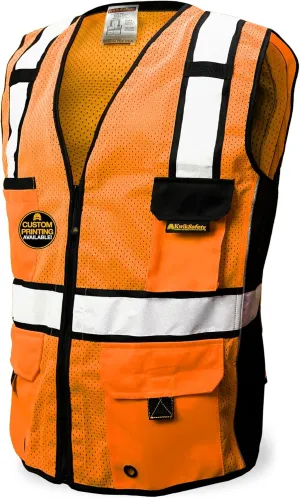 KwikSafety - Charlotte, NC - RoadBOSS Econ & Premium Safety Vest ANSI Tested OSHA