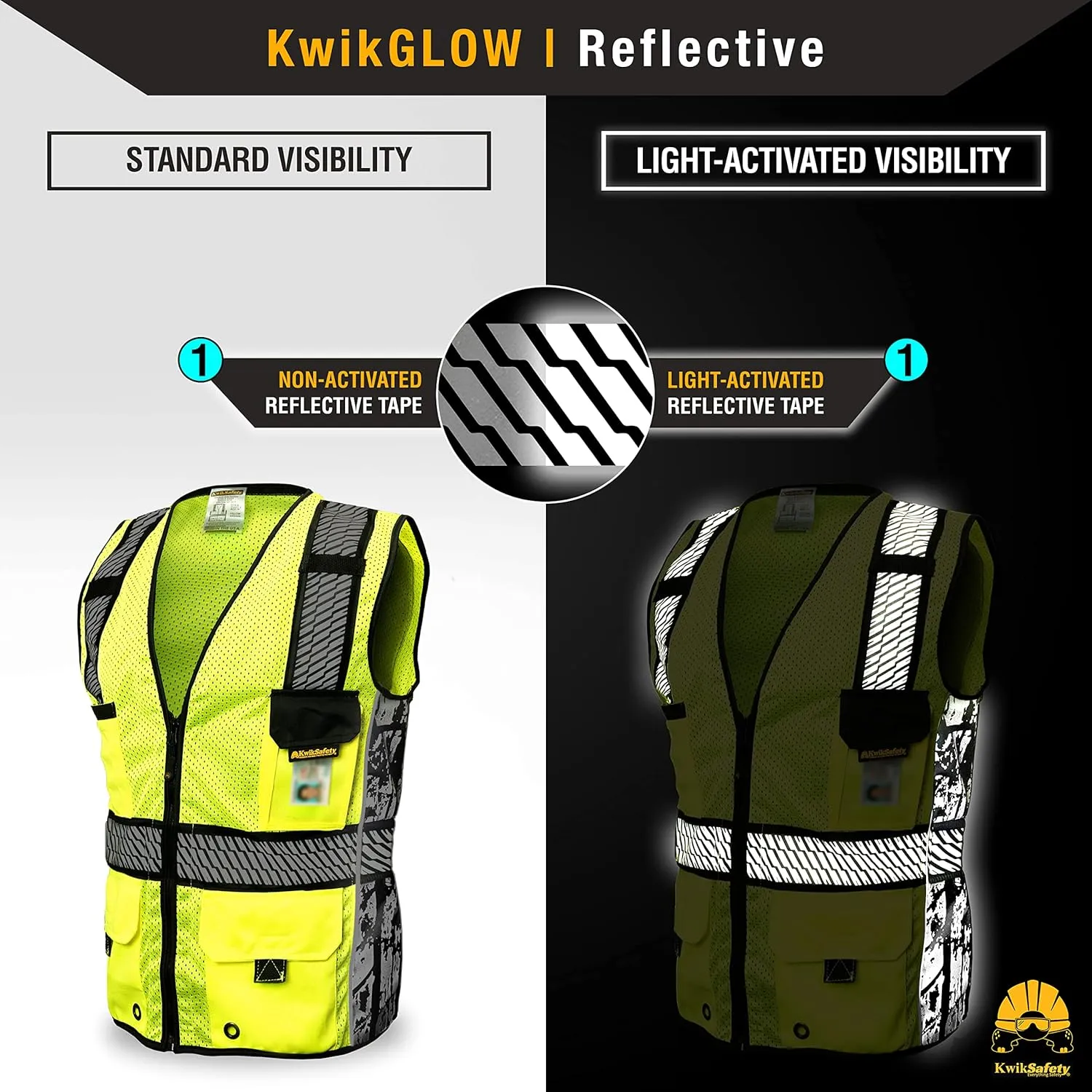 KwikSafety - Charlotte, NC - RoadBOSS Econ & Premium Safety Vest ANSI Tested OSHA