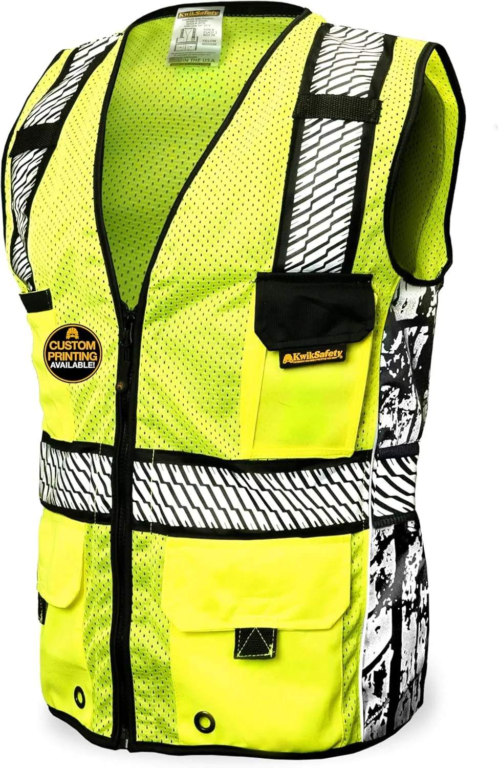 KwikSafety - Charlotte, NC - RoadBOSS Econ & Premium Safety Vest ANSI Tested OSHA