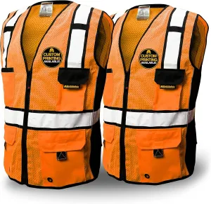 KwikSafety - Charlotte, NC - RoadBOSS Econ & Premium Safety Vest ANSI Tested OSHA